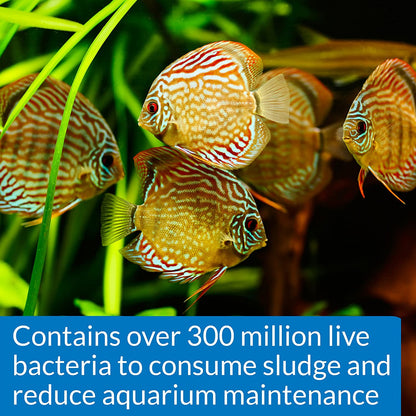 Stress Zyme Freshwater and Saltwater Aquarium Cleaning Solution 1-Gallon Bottle