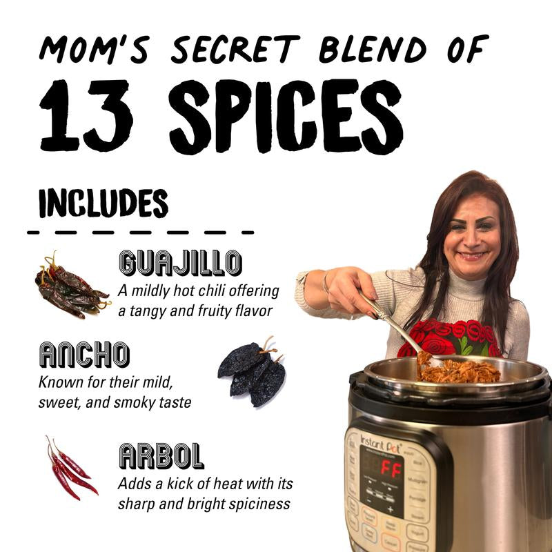 EZ BOMBS Birriabombs 2 Bombs per Pack - Seasoning Spice Bomb Flavor for Authentic Mexican Dishes - Traditional