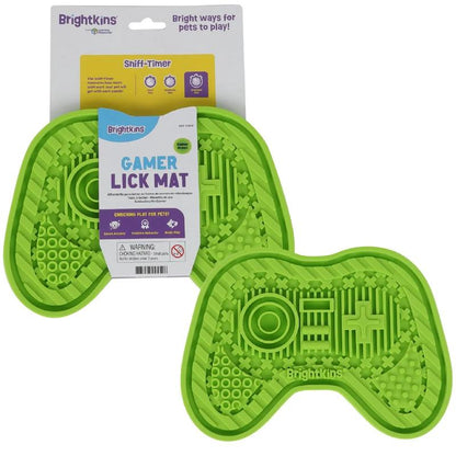 Brightkins Lick Mat, Food Rubber Mat and Snuffle Pet Supplies, Enrichment Puppy Pads Essentials Products, Anxiety Relief Items, Interactive Dog Toys