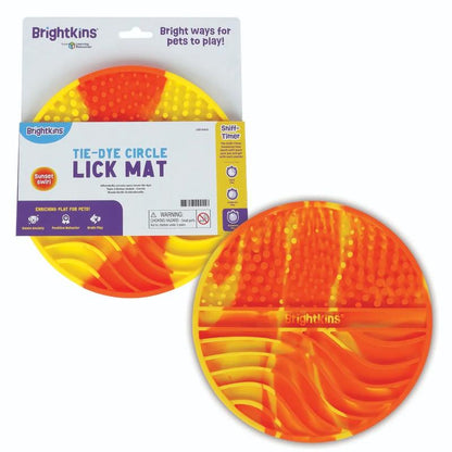 Brightkins Lick Mat, Food Rubber Mat and Snuffle Pet Supplies, Enrichment Puppy Pads Essentials Products, Anxiety Relief Items, Interactive Dog Toys