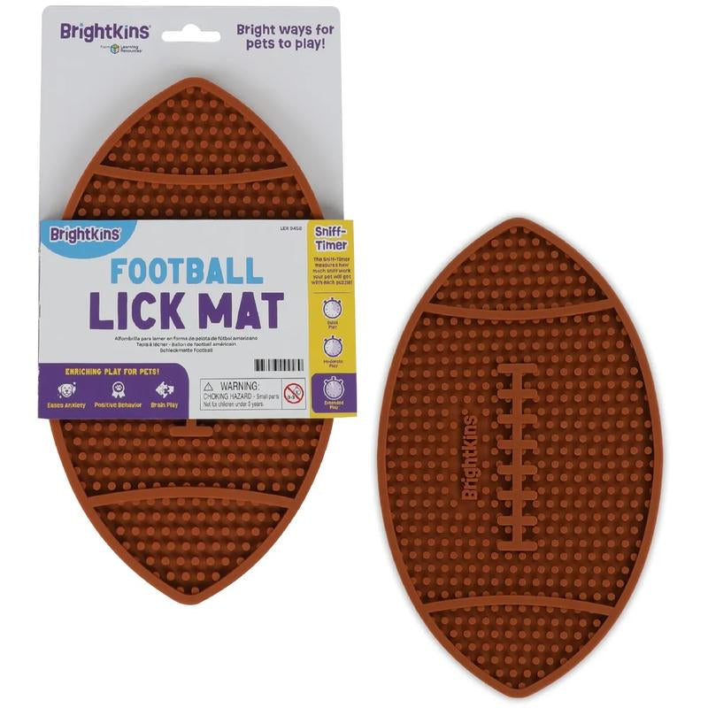 Brightkins Lick Mat, Food Rubber Mat and Snuffle Pet Supplies, Enrichment Puppy Pads Essentials Products, Anxiety Relief Items, Interactive Dog Toys