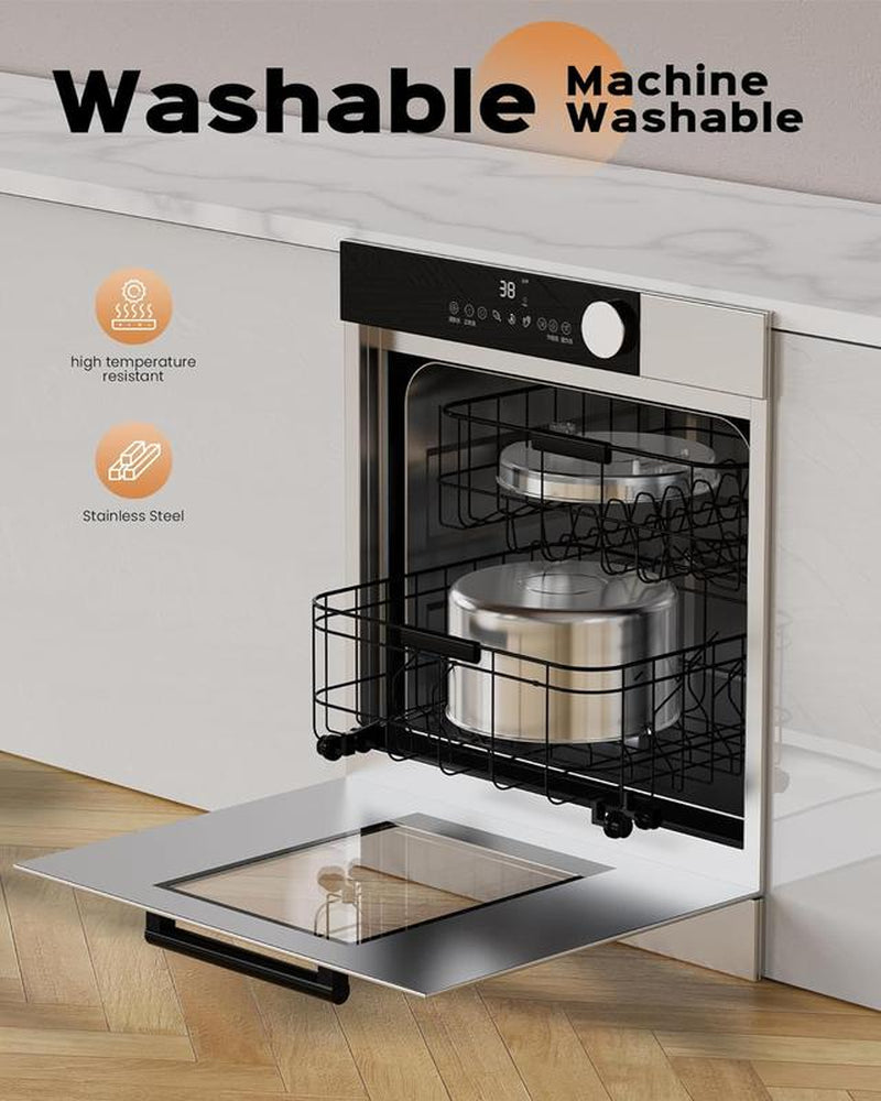 Cat Water Fountain, 304 Stainless Steel Pet Water Fountain, 24/7 Keep the Water Fresh, 74Oz Capacity, Ultra-Quiet, No Sputter, Compact, Easy Cleaning, Suit for Pets